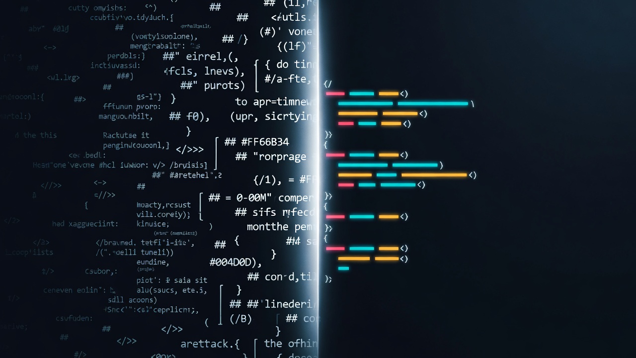 Markdown chaos on the left transforming into structured YAML on the right